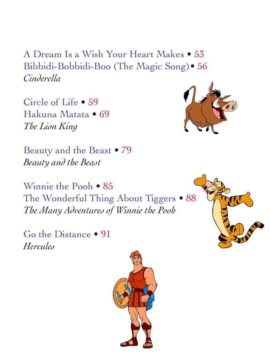 Disney's My First Songbook – Volume 1