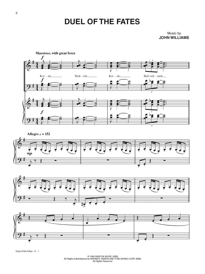 Star Wars® – A Musical Journey (Music from Episodes I-VI) - Piano Solo