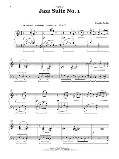 Austin - Three Jazz Suites for Piano