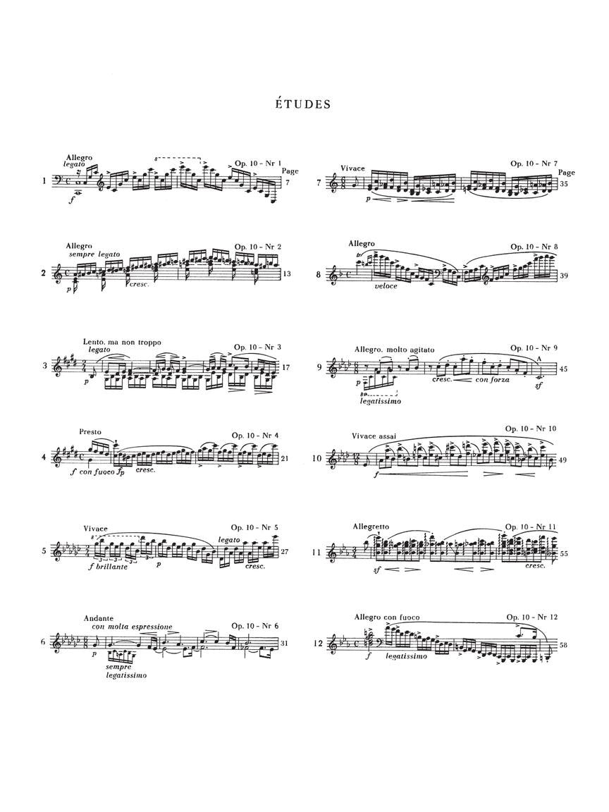 Chopin - Studies, Ed. Paderewski - PWM Softcover