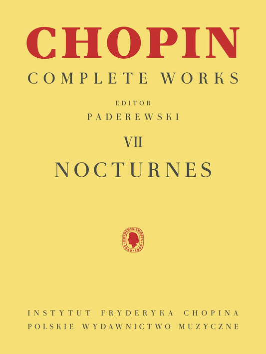 Chopin - Nocturnes, Ed. Paderewski - PWM Softcover