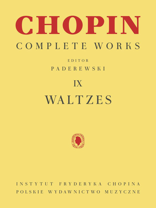 Chopin - Waltzes, Ed. Paderewski - PWM Softcover