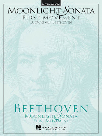 Beethoven: Moonlight Sonata - 1st Movement - Easy Piano