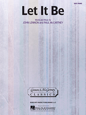 Beatles: Let It Be - Easy Piano Sheet