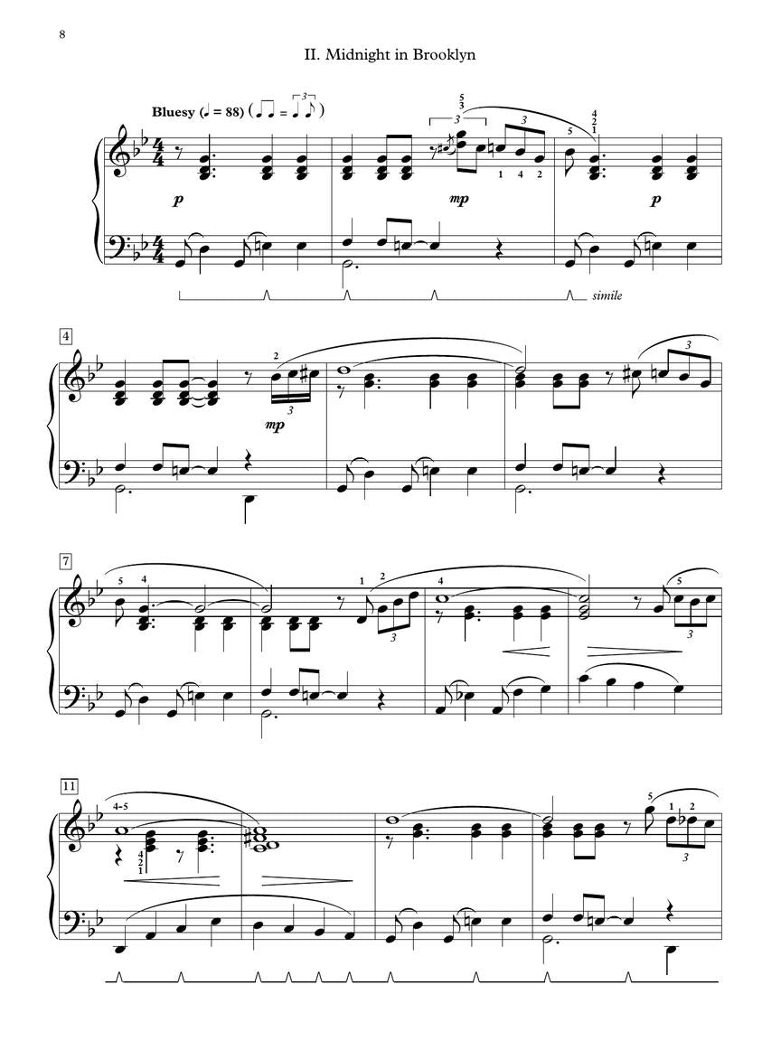 Rejino - Impressions of New York – A Jazz Sonatina