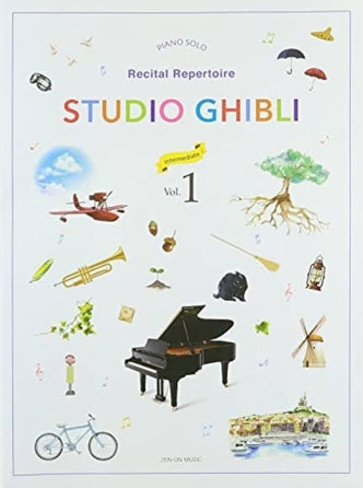 Studio Ghibli – Recital Repertoire Book 1 - Intermediate Level