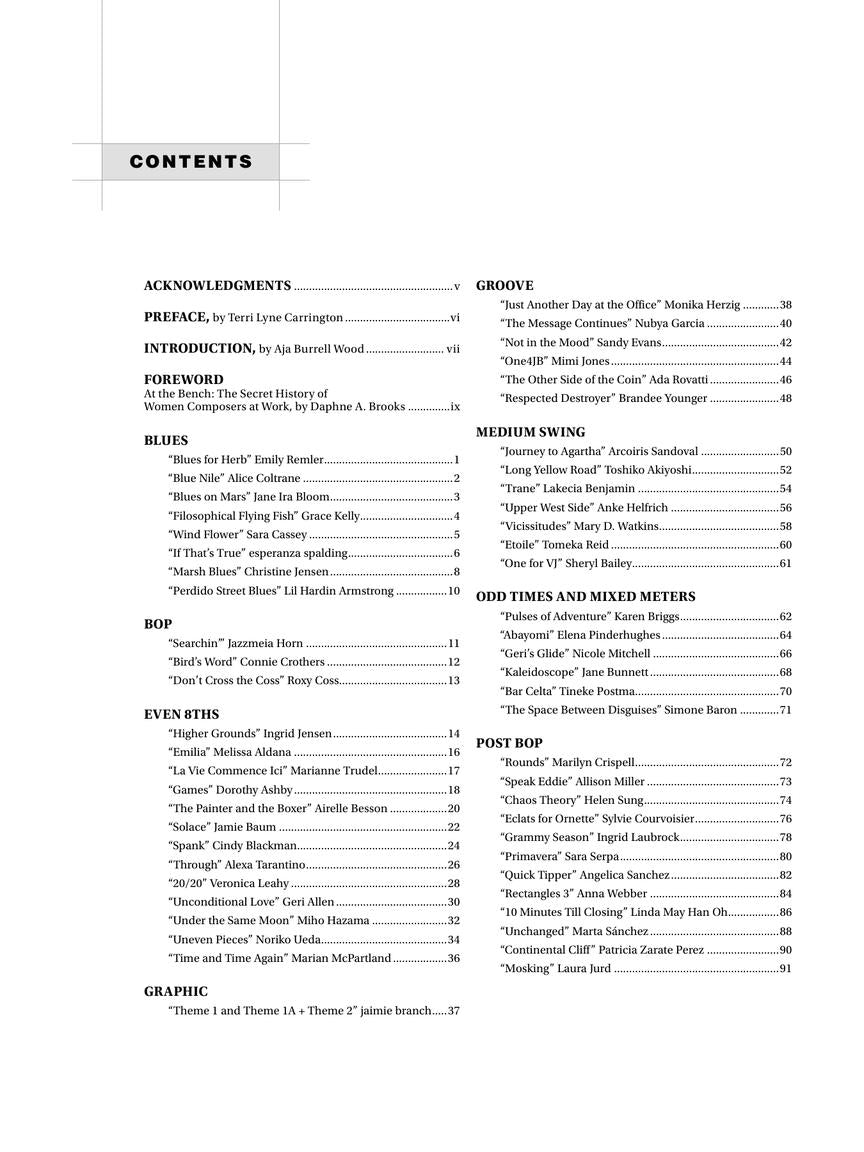 New Standards: 101 Lead Sheets by Women Composers - Berklee Guide