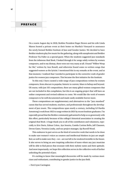 New Standards: 101 Lead Sheets by Women Composers - Berklee Guide