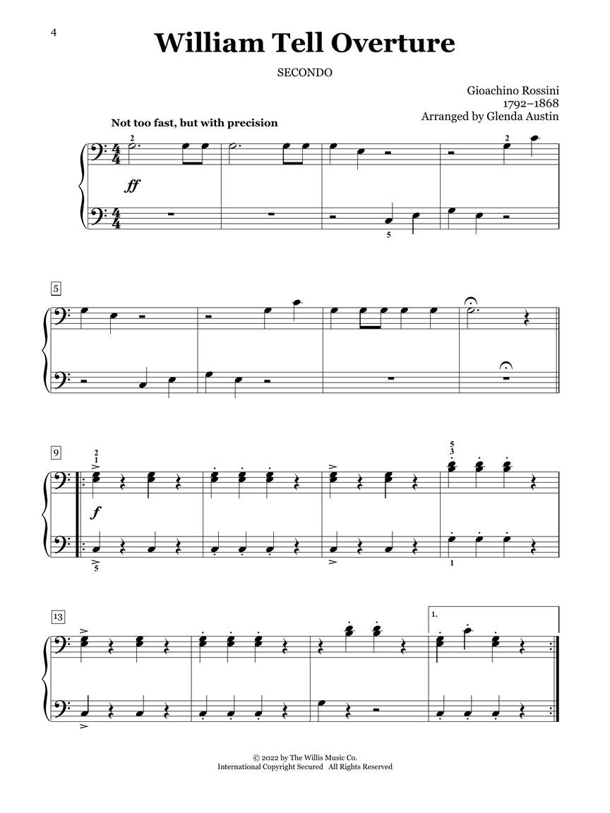 Easy Classical Duets 2 - Willis Softcover