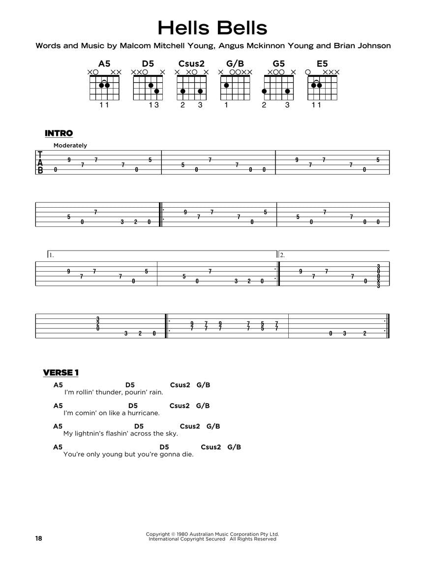 Hard Rock– Really Easy Guitar