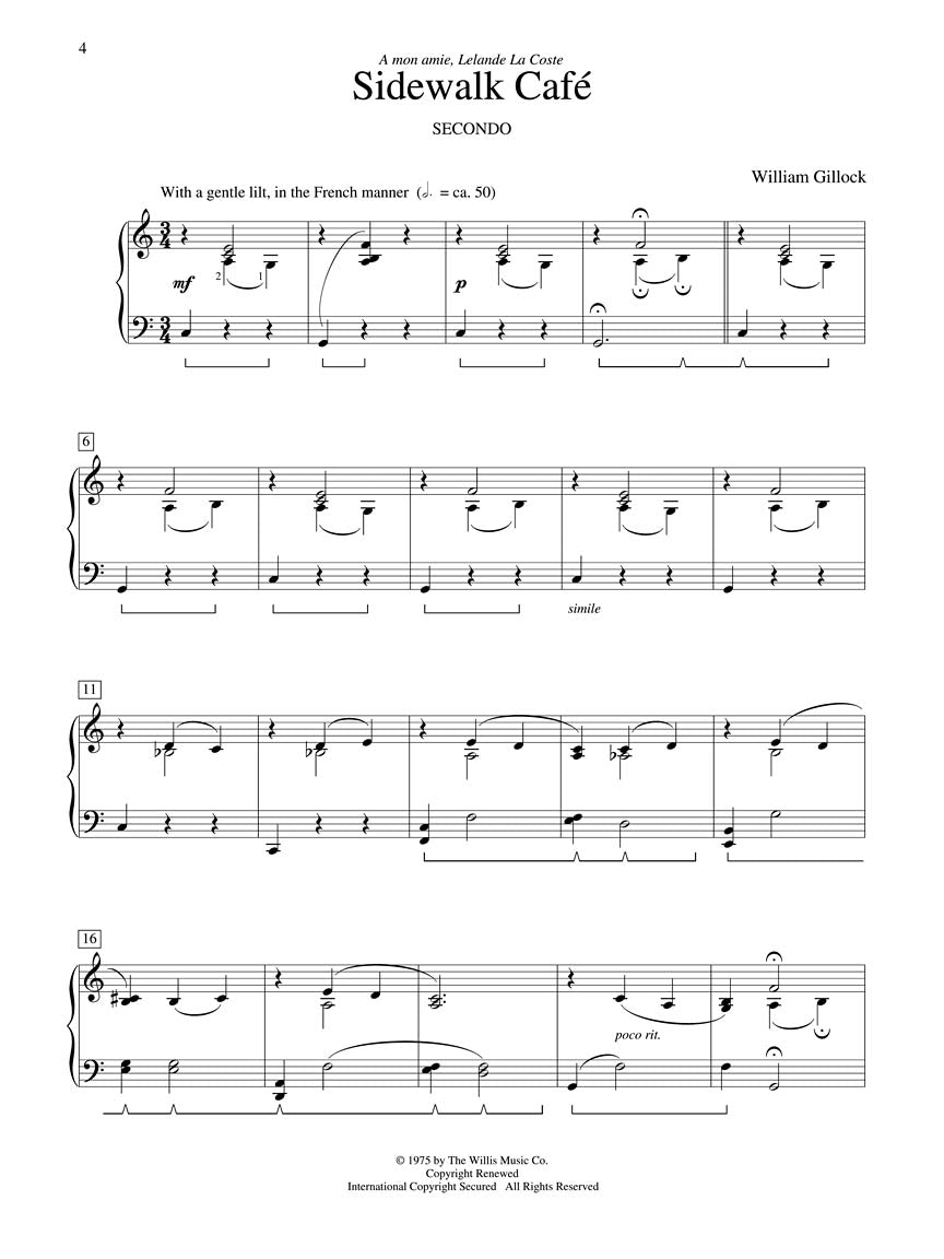 Gillock - Accent on Duets