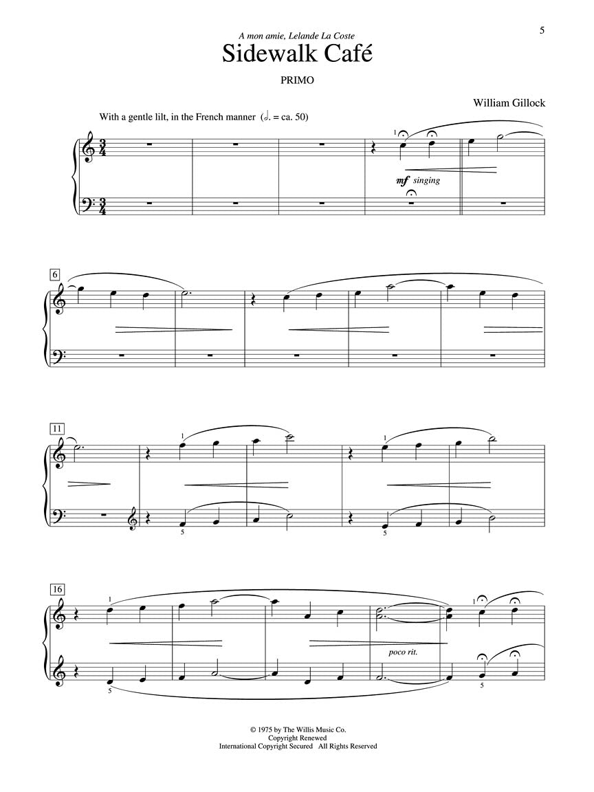 Gillock - Accent on Duets