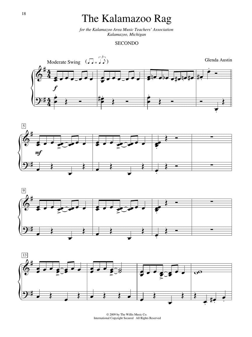 Austin - All-American Ragtime Duets