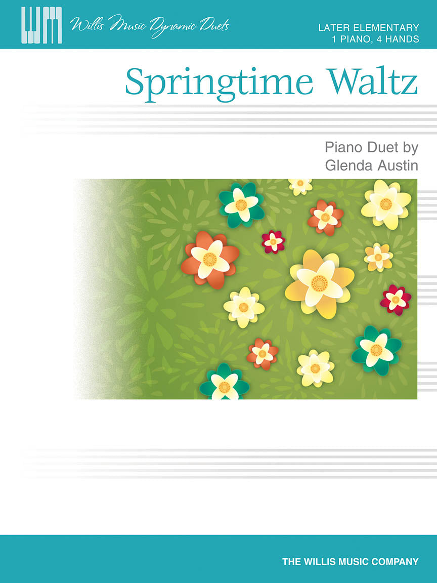 Austin - Springtime Waltz (1 Piano, 4 Hands)
