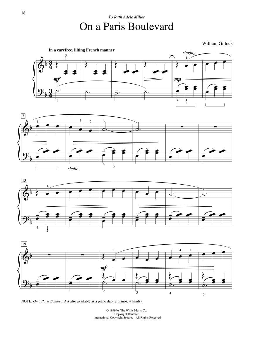 Gillock - Classic Piano Repertoire