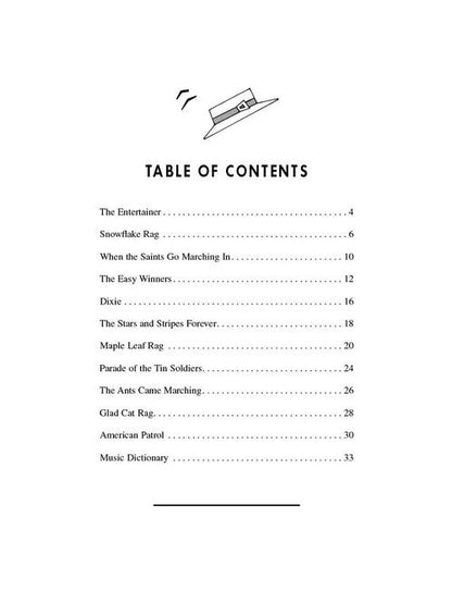 Faber Piano Adventures - FunTime® Ragtime & Marches - Level 3A-3B