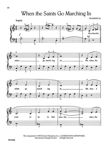 Faber Piano Adventures - FunTime® Ragtime & Marches - Level 3A-3B