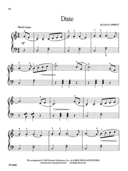 Faber Piano Adventures - FunTime® Ragtime & Marches - Level 3A-3B