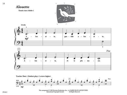 Faber Piano Adventures - PreTime® Piano Favorites - Primer