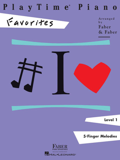 Faber Piano Adventures - PlayTime® Piano Favorites - Level 1