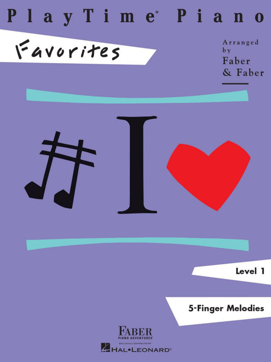 Faber Piano Adventures - PlayTime® Piano Favorites - Level 1