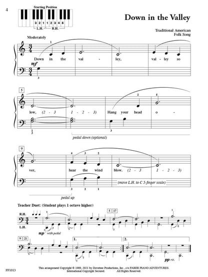 Faber Piano Adventures - PlayTime® Piano Favorites - Level 1