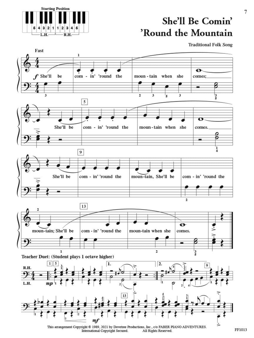 Faber Piano Adventures - PlayTime® Piano Favorites - Level 1