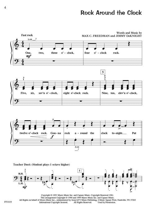 Faber Piano Adventures - PlayTime® Piano Rock 'N Roll - Level 1