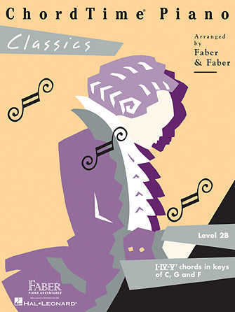 Faber Piano Adventures - ChordTime® Piano Classics - Level 2B