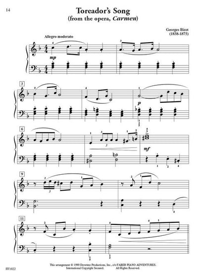 Faber Piano Adventures - FunTime® Classics - Level 3A-3B