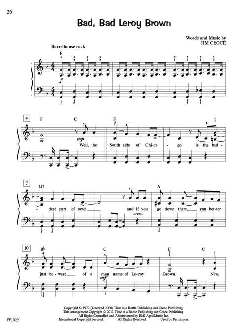 Faber Piano Adventures - BigTime® Piano Rock N' Roll - Level 4