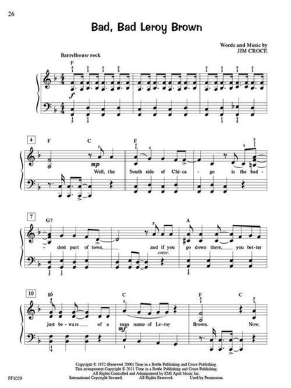 Faber Piano Adventures - BigTime® Piano Rock N' Roll - Level 4