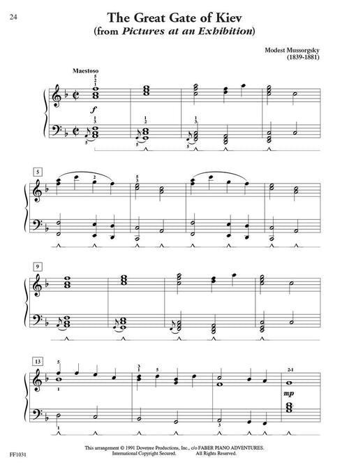 Faber Piano Adventures - BigTime® Piano Classics - Level 4