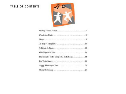 Faber Piano Adventures - PreTime® Piano Kids' Songs - Primer