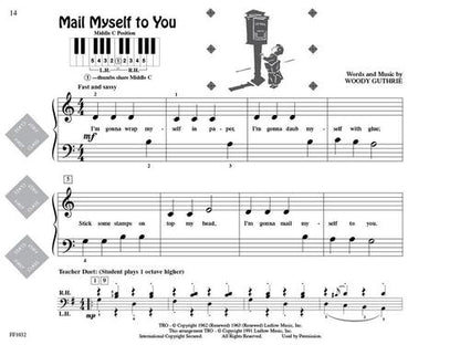 Faber Piano Adventures - PreTime® Piano Kids' Songs - Primer