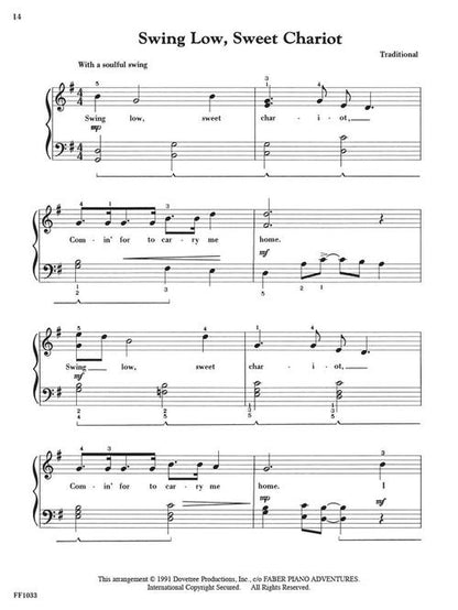 Faber Piano Adventures - FunTime® Hymns - Level 3A-3B