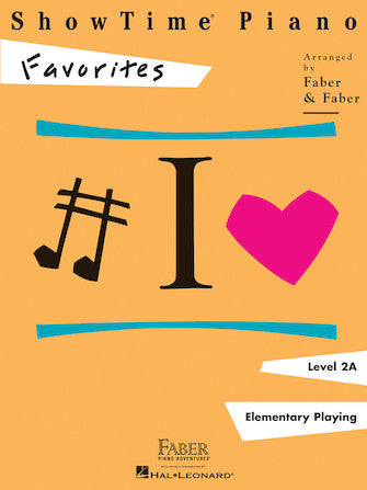 Faber Piano Adventures - ShowTime® Piano Favorites - Level 2A