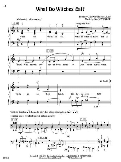 Faber Piano Adventures - ShowTime® Piano Kids' Songs - Level 2A