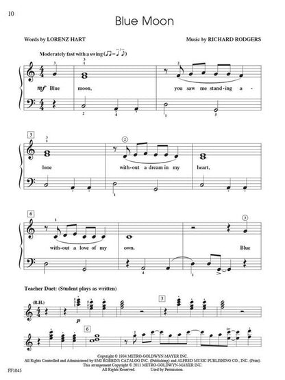 Faber Piano Adventures - ShowTime® Piano Jazz & Blues - Level 2A