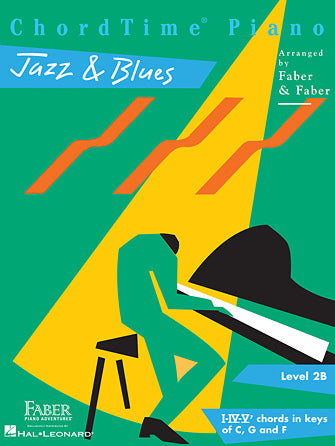 Faber Piano Adventures - ChordTime® Piano Jazz & Blues - Level 2B