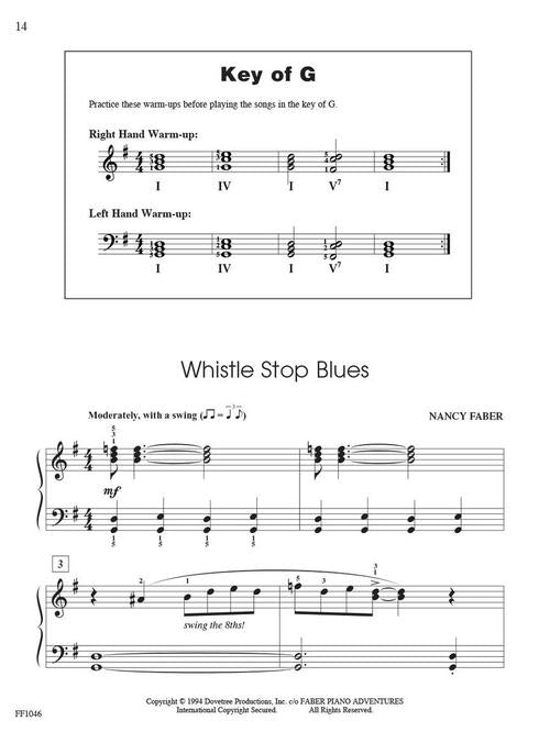 Faber Piano Adventures - ChordTime® Piano Jazz & Blues - Level 2B