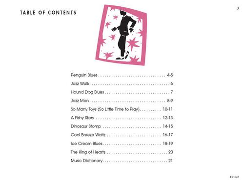 Faber Piano Adventures - PreTime® Piano Jazz & Blues - Primer