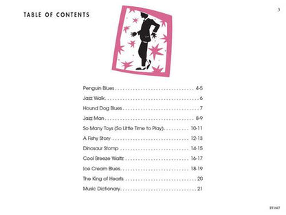 Faber Piano Adventures - PreTime® Piano Jazz & Blues - Primer