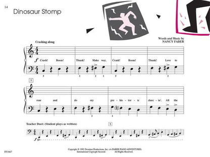 Faber Piano Adventures - PreTime® Piano Jazz & Blues - Primer