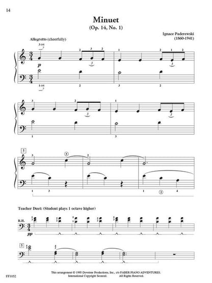 Faber Piano Adventures - ShowTime® Piano Classics - Level 2A