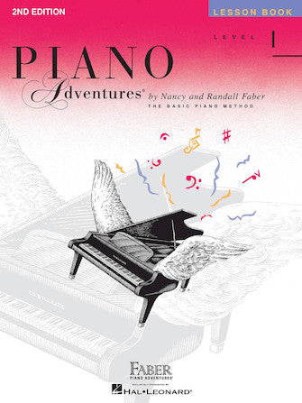 Faber Piano Adventures  Level 1 – Lesson Book, 2nd Edition by Hal Leonard