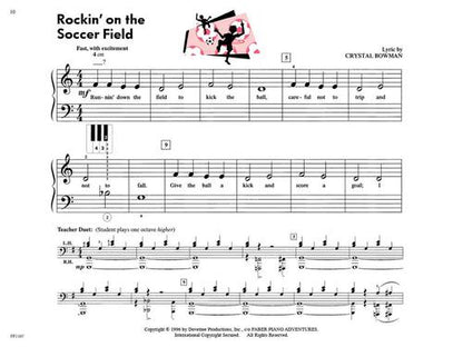 Faber Piano Adventures - PreTime® Piano Rock 'n Roll - Primer