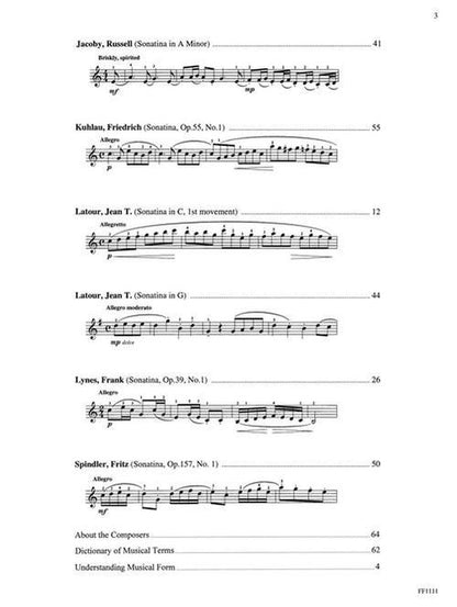 Faber Developing Artist - Piano Sonatinas - Book 2