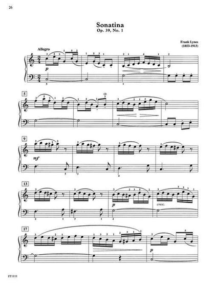 Faber Developing Artist - Piano Sonatinas - Book 2