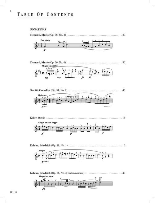 Faber Developing Artist - Piano Sonatinas - Book 4